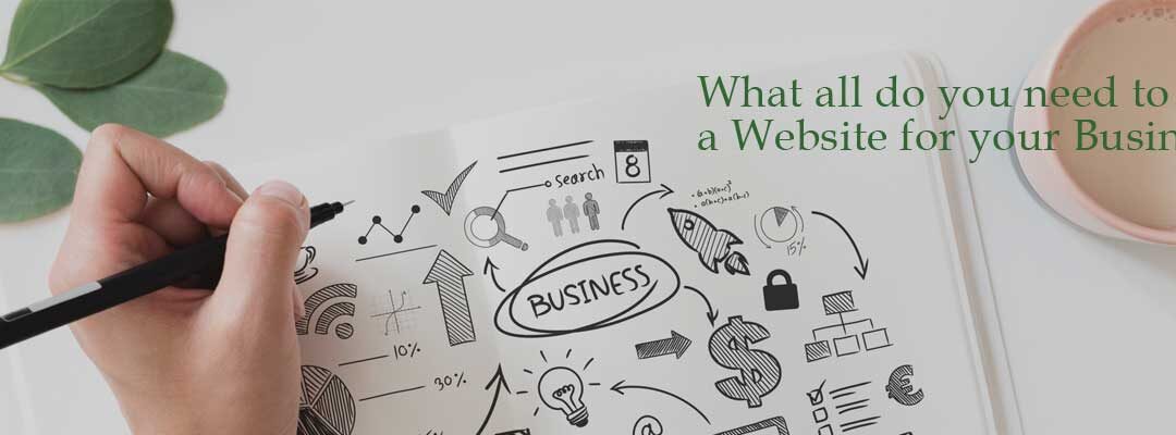 What all do you need to for a website?